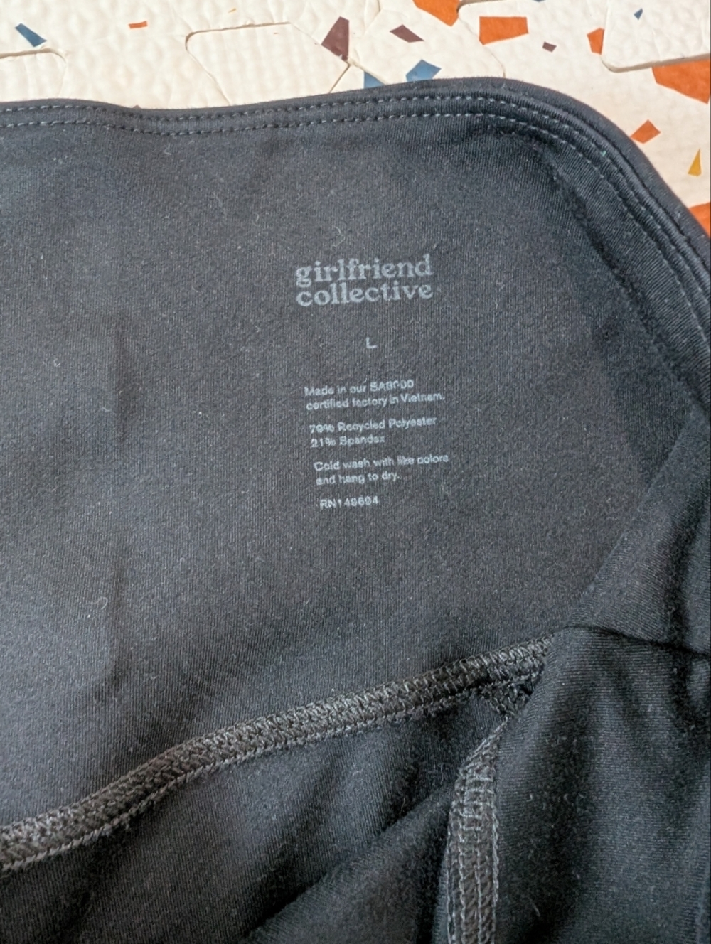 Girlfriend Collective Large Compression Legging - Picture 2 of 3